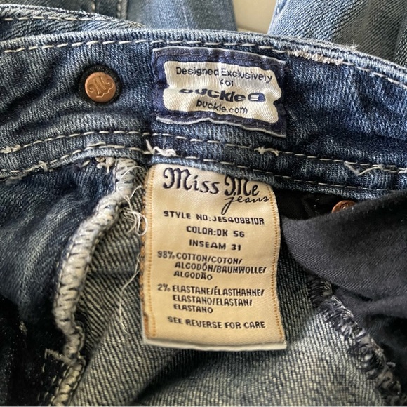 Miss Me women’s jeans Bootcut Embroidered bling size 25 western rodeo Y2K - Picture 11 of 13